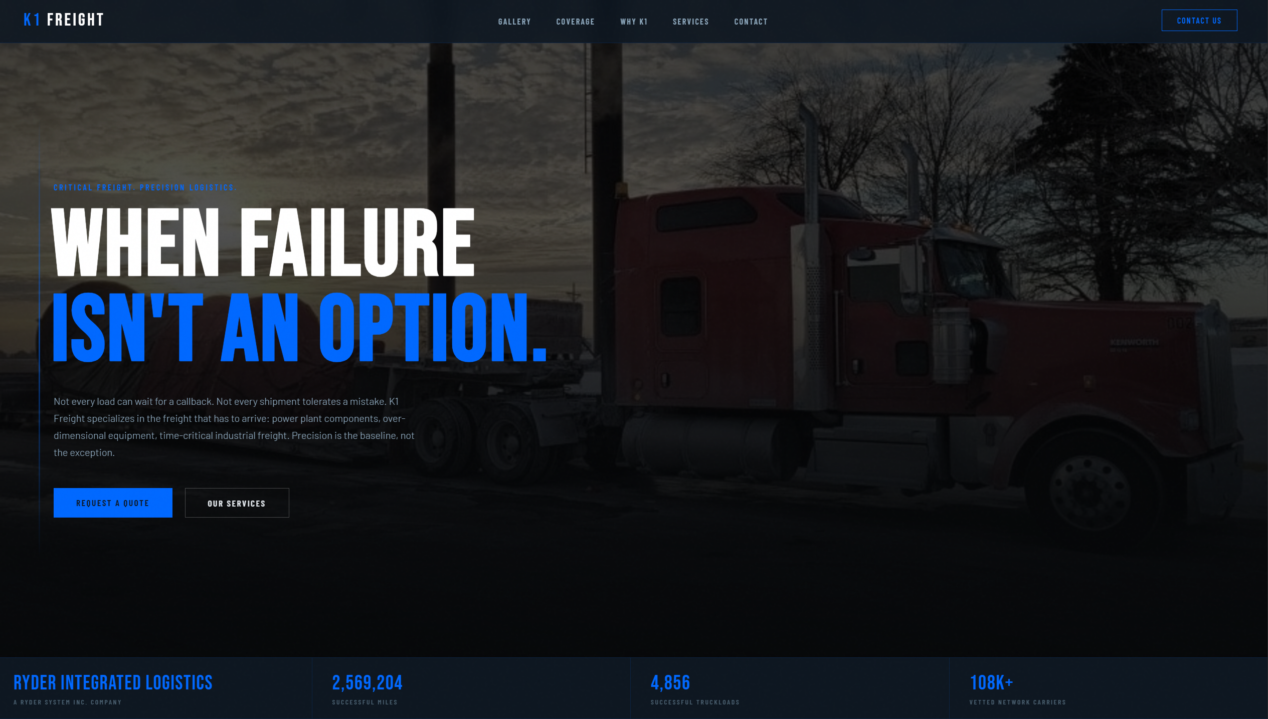 K1 Freight screenshot